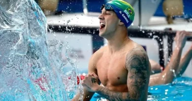 Guilherme Caribé é prata nos 100m livre no Mundial de piscina curta