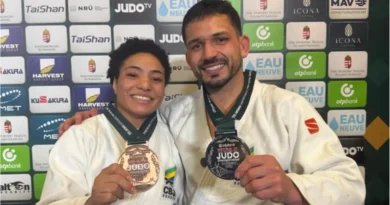 Brasil fatura prata e bronze no 3º dia do Mundial de Judô na Hungria