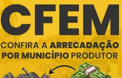 CFEM: estados e municípios produtores minerários partilham mais de R$ 547 milhões, em novembro