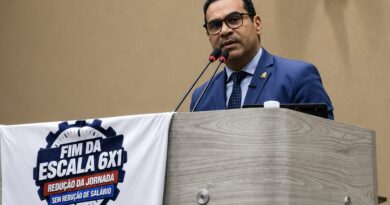 Vereador Jaildo Oliveira defende fim da escala 6×1 em pronunciamento na Câmara Municipal de Manaus