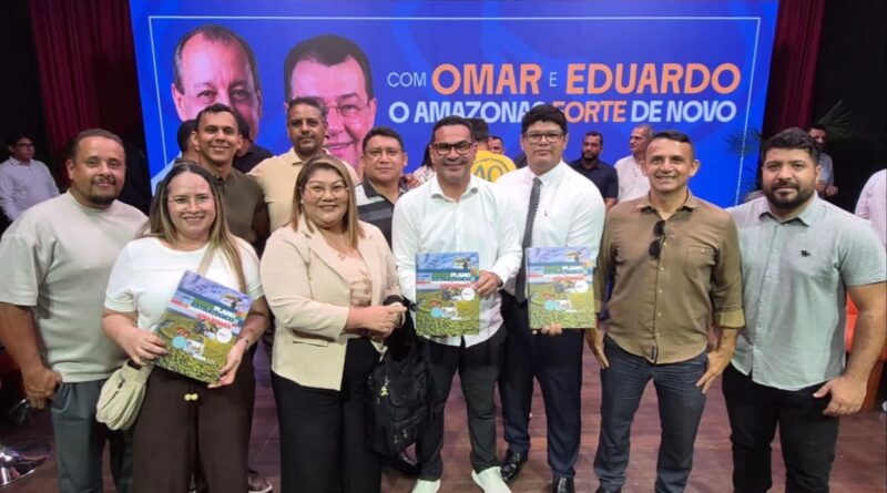 Jaildo Oliveira acompanha lançamento do Eixo 2 do Plano Estratégico do Amazonas e reforça compromisso com o desenvolvimento do estado