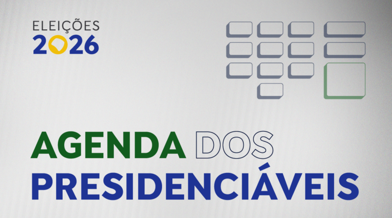 Brasília (DF), 18/08/2026 - Arte Agenda dos Presidenciáveis. Arte EBC