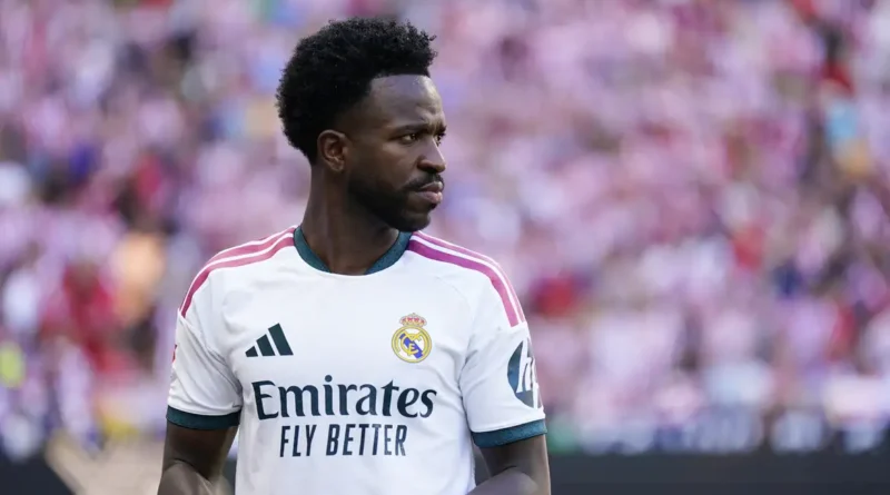 Soccer Football - LaLiga - Atletico Madrid v Real Madrid - Riyadh Air Metropolitano, Madrid, Spain - September 20, 2026 Real Madrid's Vinicius Junior before the match REUTERS/Ana Beltran