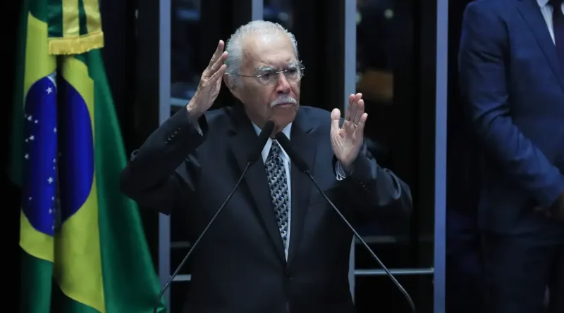 Brasília (DF), 18/03/2025 -Sessão solene em homenagem a redemocratização. ( Ex-presidente José Sarney participou da homenagem). Foto: Lula Marques/Agência Brasil