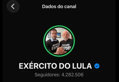 13/10/2026 - Canal do Whatsapp exército do Lula . Foto: Printscreen/Whatsapp