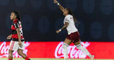 Rio de Janeiro (RJ), 11/10/2026 - Lance de jogo entre Flamengo e Fluminense em partida válida pelo Campeonato Brasileiro de Futebol Feminino 2026. Foto: Marina Garcia/Fluminense FC