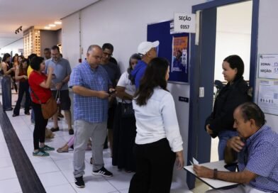Brasília – DF – 04/10/2026 - Votação do primeiro turno na UNIEURO ÁGUAS CLARAS. FOTO: Lula Marques/Agência Brasil.