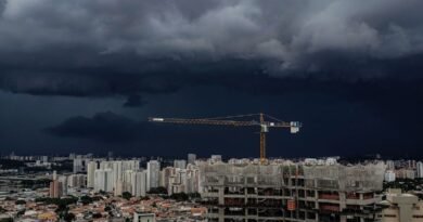 Chuva na cidade de São Paulo . Foto: Rafa Neddermeyer/Agência Brasil