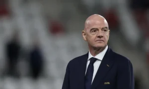 Presidente da Fifa, Gianni Infantino, na Polônia 27 de setembro de 2026 REUTERS/Kacper Pempel