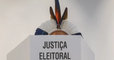 São Paulo (SP) 24/09/2026 - O Tribunal Regional Eleitoral de São Paulo (TRE-SP) , durante demonstração para a imprensa do fluxo de votação das Eleições 2026. Além de uma apresentação sobre o chamado “derrame de santinhos” e o novo provimento da Corregedoria do Tribunal que disciplina a fiscalização e a repressão desse crime eleitoral. O evento realizado na sede do TRE-SP. Urna Eletrônica . Foto: Paulo Pinto/Agência Brasil