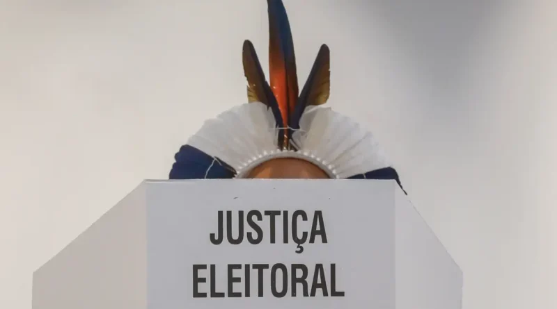 São Paulo (SP) 24/09/2026 - O Tribunal Regional Eleitoral de São Paulo (TRE-SP) , durante demonstração para a imprensa do fluxo de votação das Eleições 2026. Além de uma apresentação sobre o chamado “derrame de santinhos” e o novo provimento da Corregedoria do Tribunal que disciplina a fiscalização e a repressão desse crime eleitoral. O evento realizado na sede do TRE-SP. Urna Eletrônica . Foto: Paulo Pinto/Agência Brasil