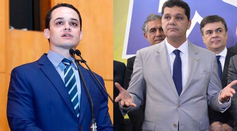 Brasília (DF), 04/10/2026 - Eleições 2026. Candidatos ao governo do Espírito Santo. Ricardo Ferraço e Lorenzo Pazolini. Foto: Arte/Agência Brasil