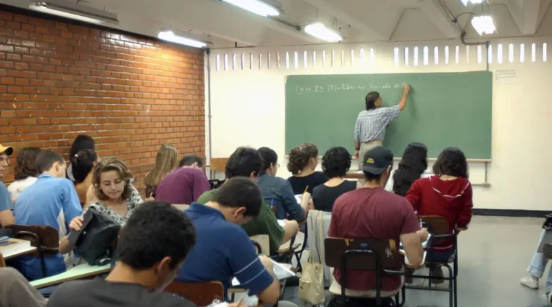Sala de aula, cursinho
