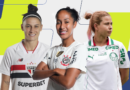 Finalistas à categoria zagueira do Prêmio TV Brasil Petrobras Para Elas - Bruna Calderan, Gi Fernandes, Fe Palermo - 2026