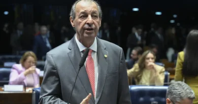 Brasília (DF), 12/11/2025 - Senador Omar Aziz durante sessão do Senado Federal. Foto: Carlos Moura/Agência Senado