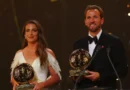 Soccer Football - Ballon d'Or - London Palladium, London, Britain - October 26, 2026 London City Lionesses' Alexia Putellas poses with Bayern Munich's Harry Kane after winning the Ballon d'Or awards Action Images via Reuters/Matthew Childs