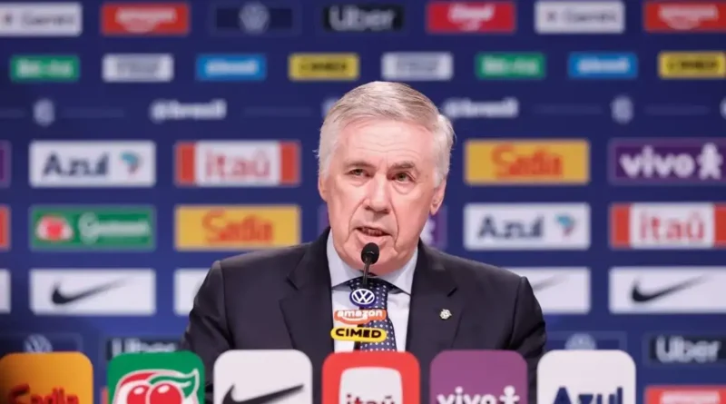 Ancelotti convoca 26 jogadores para os dois últimos amistosos do ano contra Japão e Singapura - em 29/11/2026