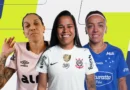 Golações de Camila Pini (Grêmio), Vic Albuquerque (Corinthians) e Pri Back (Cruzeiro) concorrem na categoria gol mais bonito do Prêmio TV Brasil Petrobras 2026